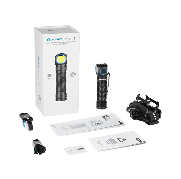 Perun 3 Headlamp 3000 lumen