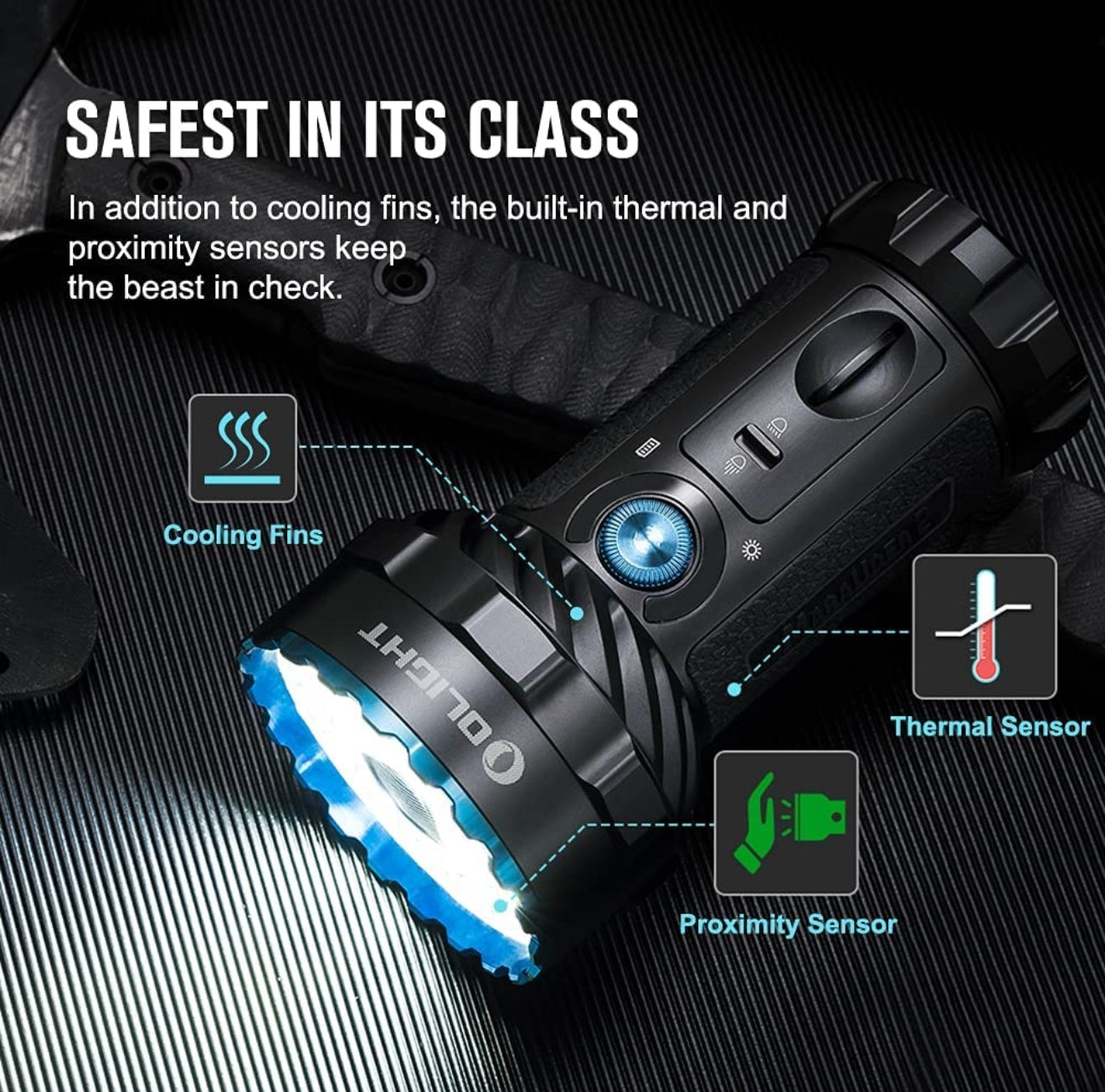 Marauder 2 powerful flash light