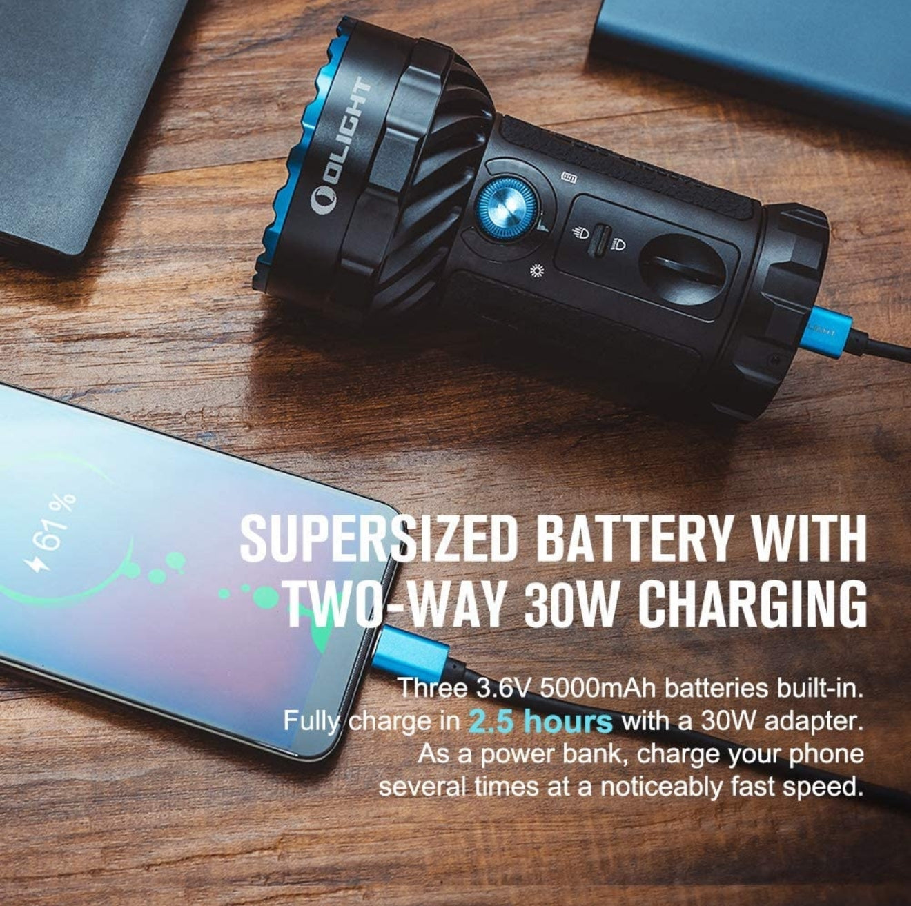 Marauder 2 powerful flash light