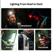 Perun 3 Headlamp 3000 lumen