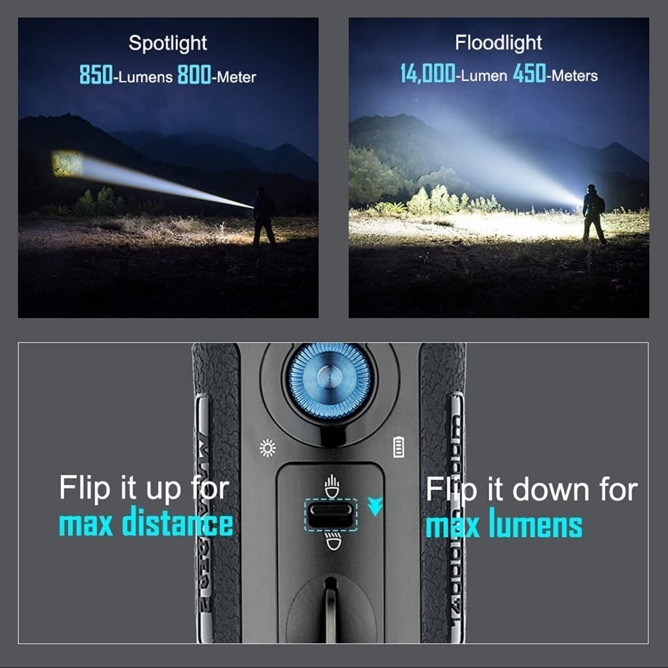 Marauder 2 powerful flash light