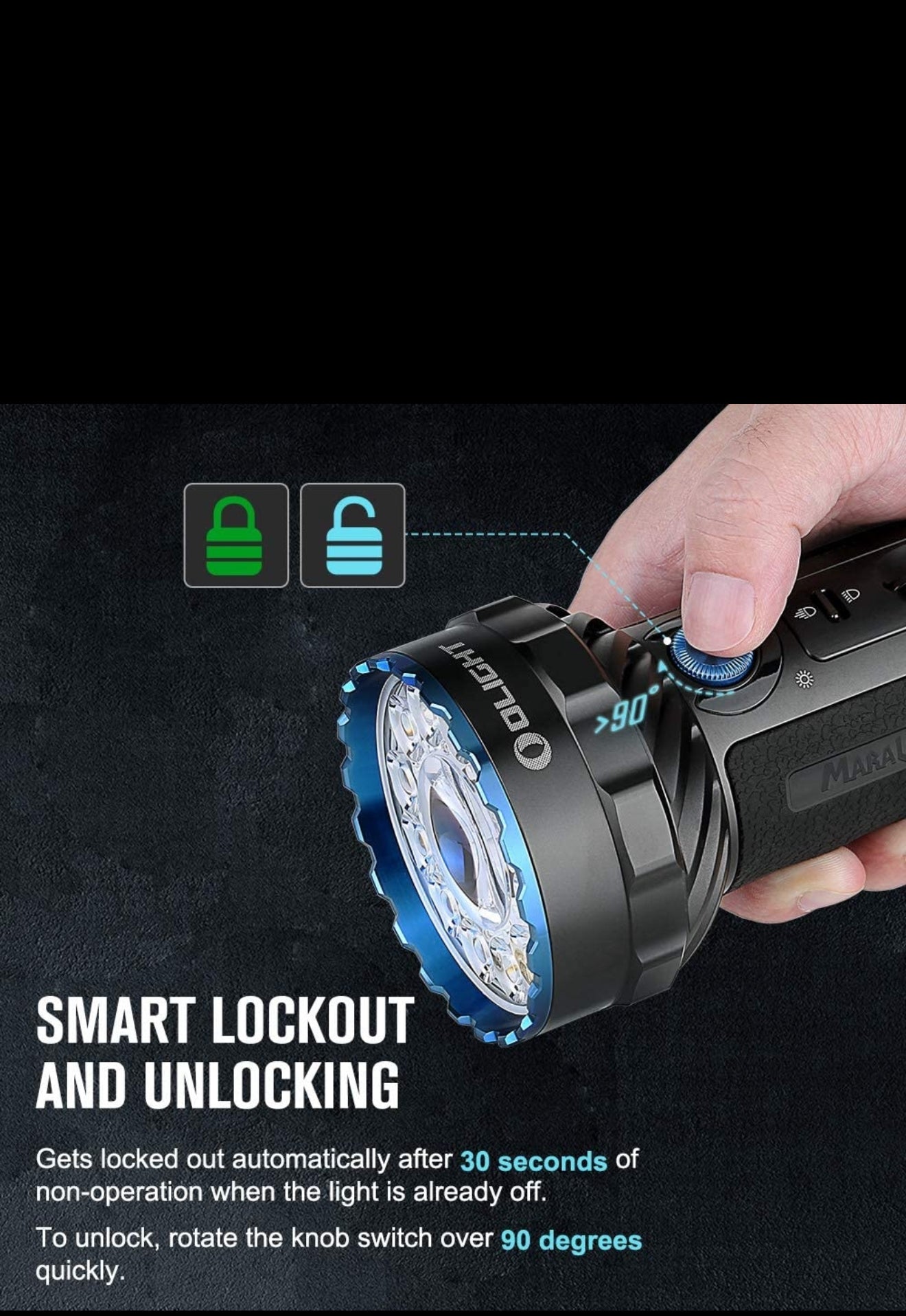 Marauder 2 powerful flash light