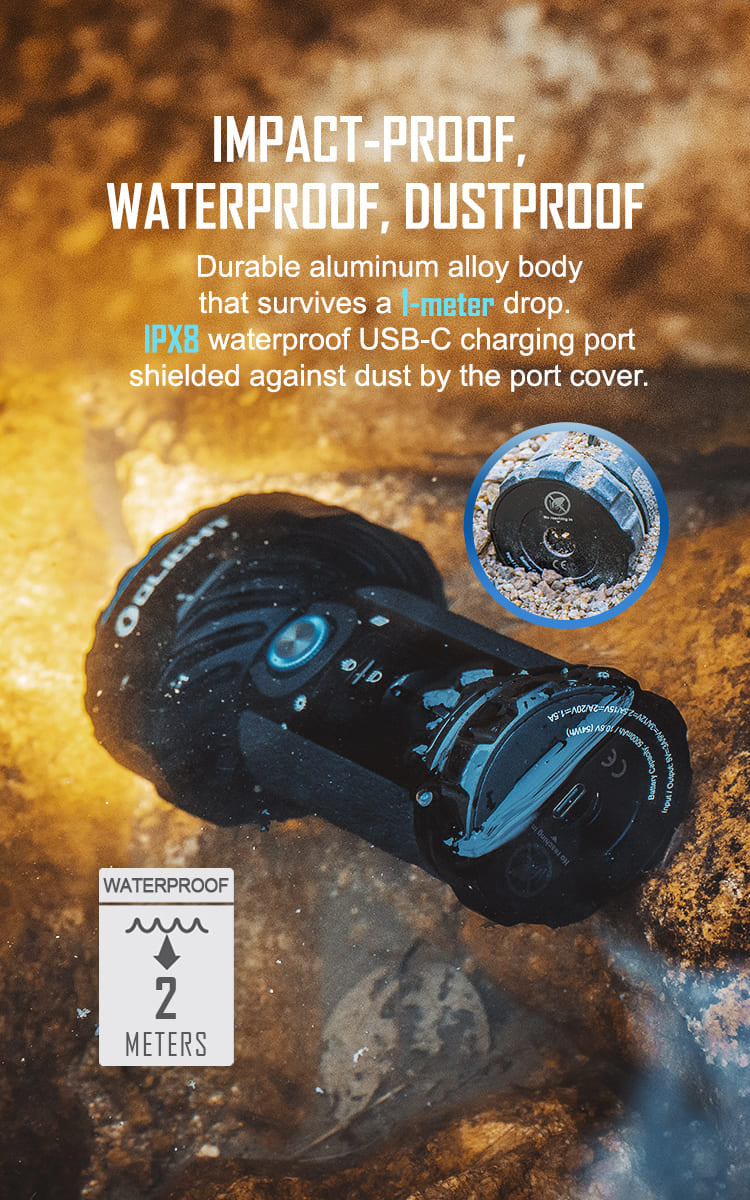Marauder 2 powerful flash light